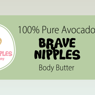 Brave Nipples 100% Pure Avocado Body Butter (250 ml)