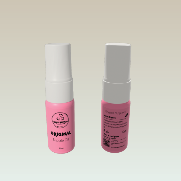 Brave Nipples Strawberry Milkshake Nipple Oil (10ml)